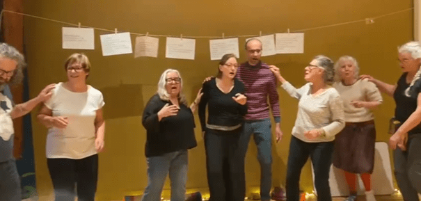 atelier voix et mouvement audace créativité à St just St rambert proche St Etienne